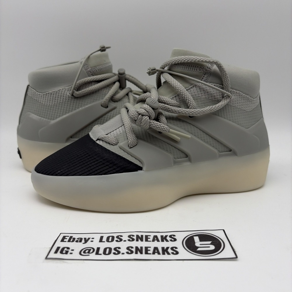 Size 5.5 - Fear of God Athletics x adidas I BASKETBALL Sesame Carbon (IE6188)